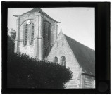Collégiale Saint-Louis de La Saussaye (Eure), nef et clocher.