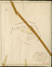 Bec-Thomas (Le). Tableau d'assemblage _ du Plan Parcellaire de la Commune du Becthomas _ Canton d'Amfreville - Louviers - Eure. _ Terminé sur le Terrain en 1828 , sous l'administration de M. Le Vicomte Raymond Delaître , Préfet _ M. de Beaulieu, Maire _ sous la Direction de M.Hurtrelle, Directeur des Contributions directes _ M. Hautier, Géomètre en Chef. _ Par M. Charpentier, Géomètre de 1re classe.