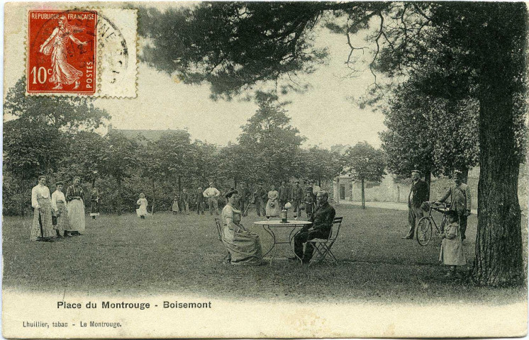 Boisemont. Place du Montrouge. - Boisemont.