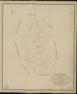 Frétils (Les). Tableau d'assemblage _ du Plan Parcellaire de la Commune de Frétils _ Canton de Rugles - Evreux - Eure. _ Terminé sur le Terrain le 2 Aout 1835, sous l'administration de M. A Passy, Préfet _ M. Angot, Maire _ et sous la Direction de M. Marel, Directeur des Contributions directes _ M. Le Fébure, Géomètre en Chef. _ Par M. Renault, Géomètre de 1re classe.