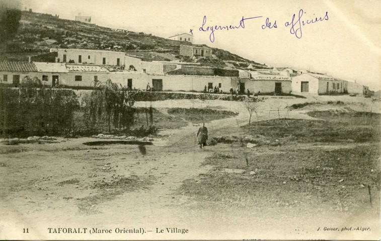 TAFORALT (Maroc Oriental). - Le Village
