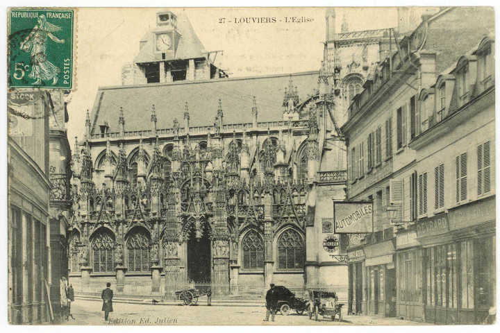 Louviers-Ville. L'Eglise.