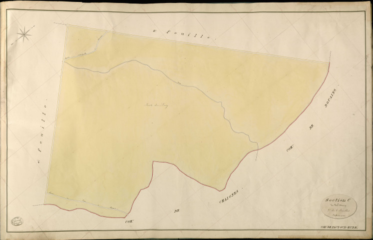 Pacy-sur-Eure. Section C _ du Val Morin _ 3e de 6 Feuilles