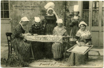 Divers. Scènes de la Vie Normande. - Groupe de Dentellières.