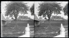 Maison normande à pans de bois.