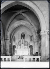 Intérieur de l'église de Pressagny-l'Orgueilleux (Eure).