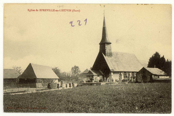 Epreville-en-Lieuvin. Eglise de Epreville-en-Lieuvin.