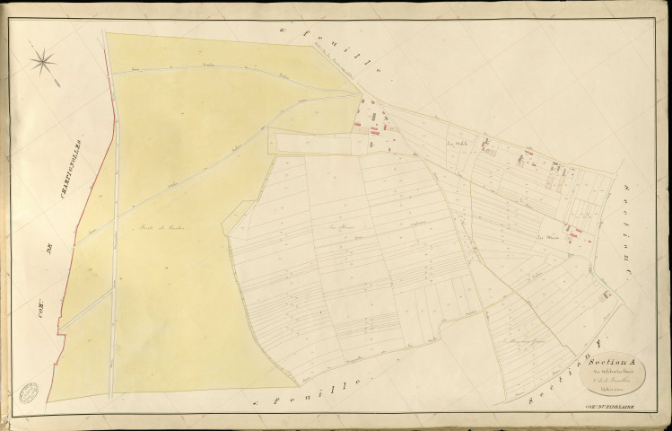 Fidelaire (Le). Section A _ des Nibels et des Houis _ 3e de 5 Feuilles