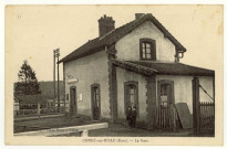 Condé-sur-Risle. La Gare.