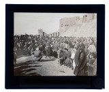 Scène de marché le vendredi à Alep (Syrie).
