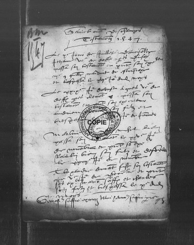BMS (1547-1724)