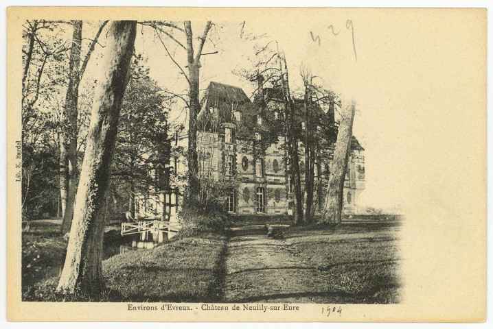 Neuilly. Environs d'Evreux. - Château de Neuilly-sur-Eure.