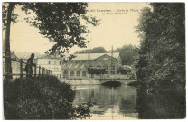 Louviers-Ville. Bords de l'Eure au Pont National.