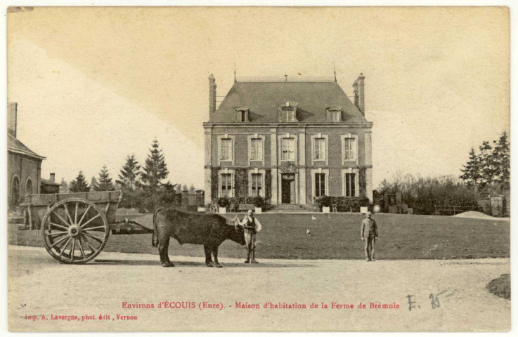 Gaillarbois-Cressenville. Maison d'habitation de la Ferme de Brémule.