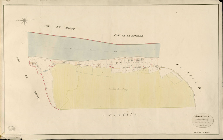 Caumont. Section A _ du Bois de Mauny _ 2e et dernière Feuille