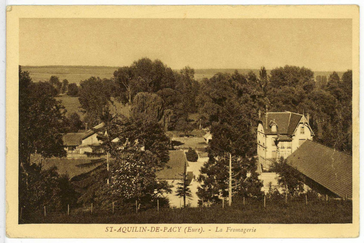 Saint-Aquilin-de-Pacy. La Fromagerie.