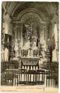 Alizay. Intérieur de l'église.