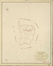 Crasville. Tableau d'assemblage _ du Plan Parcellaire de la Commune de Crasville _ Canton de Louviers - Louviers - Eure. _ Terminé sur le Terrain en 1823, sous l'administration de M. Le Vicomte Raymond Delaître, Préfet _ M. Delamare, Maire _ et sous la Direction de M. Boullenger, Directeur des Contributions directes _ M. Hautier, Géomètre en Chef. _ Par M. Meunier, Géomètre de 1re classe.