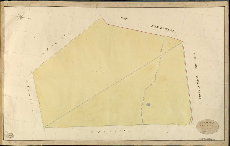 Arnières-sur-Iton. Section A _ des Vaux et de la Forêt _ 5e de 7 Feuilles
