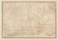 Neufchâtel-en-Bray (Seine-Maritime) - "Plan de la baronnie Saint-Vincent de Nogent". *