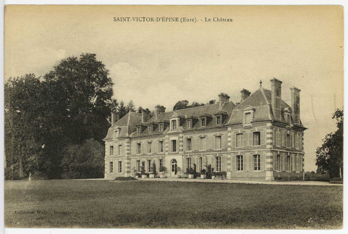 Saint-Victor-d'Epine. Le Château.
