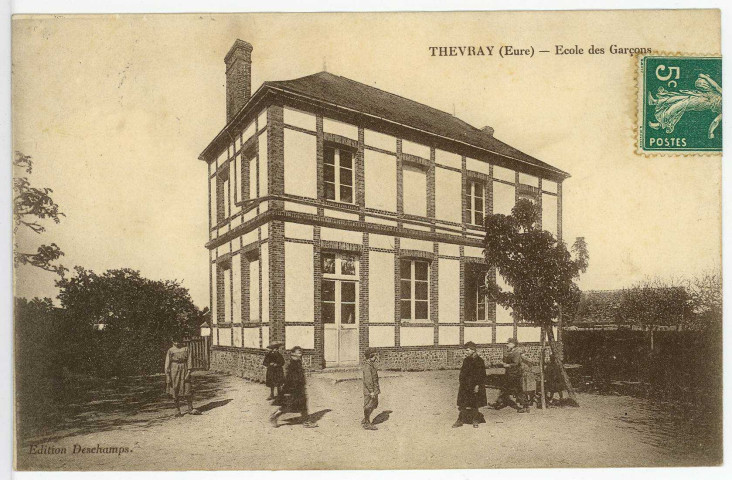 Thevray. Ecole des Garçons.