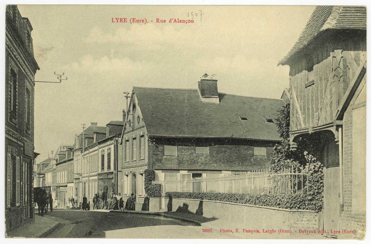 Neuve-Lyre (La). Rue d'Alençon.