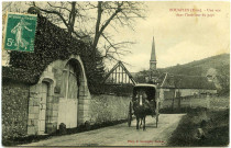 Bouafles. Une vue dans l'intérieur du pays.