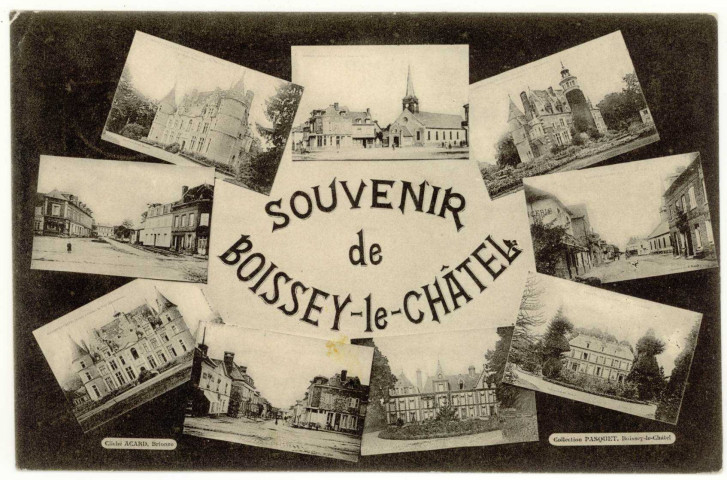 Boissey-le-Châtel. Souvenir de Boissey-le-Châtel.
