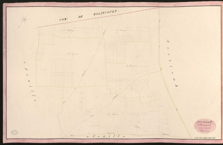 Dampsmesnil. Section B _ de Dampmesnil _ 2e de 5 Feuilles