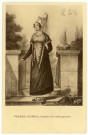 Evreux-Ville. Femmes d'Evreux d'après une vieille gravure.