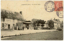 Campigny. Un coin du bourg.