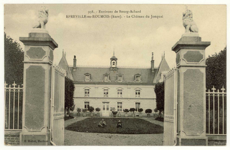 Epreville-en-Roumois. Le Château du Jonquai.
