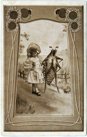 Evreux-Ville. Carte souvenir.