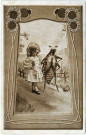 Evreux-Ville. Carte souvenir.
