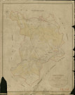 Glisolles. Tableau d'assemblage _ du Plan Parcellaire de la Commune de Glisolles _ Canton de Conches - Evreux - Eure. _ Terminé sur le Terrain le 12 Mars 1856 , sous l'administration de M. Janvier, Préfet _ M. Damiens, Maire _ sous la Direction de M. Masson, Directeur des Contributions directes _ M. Lefébure, Géomètre en Chef. _ Par M. Lefebure Félix, Géomètre de 1re classe.