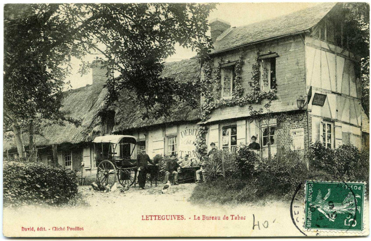 Letteguives. Le Bureau de Tabac.
