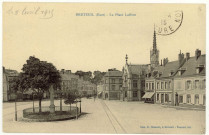 Breteuil-sur-Iton. La Place Laffitte.