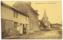 Martainville. Un coin du Bourg.
