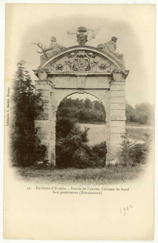 Croth. Entrée de l'ancien Château de Sorel, (Renaissance).