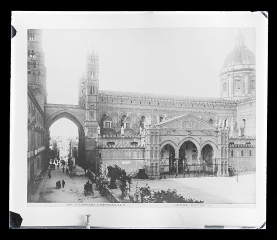 Cathédrale de Palerme en Sicile (Italie).