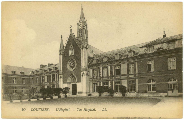 Louviers-Ville. L'Hôpital - the Hospital.