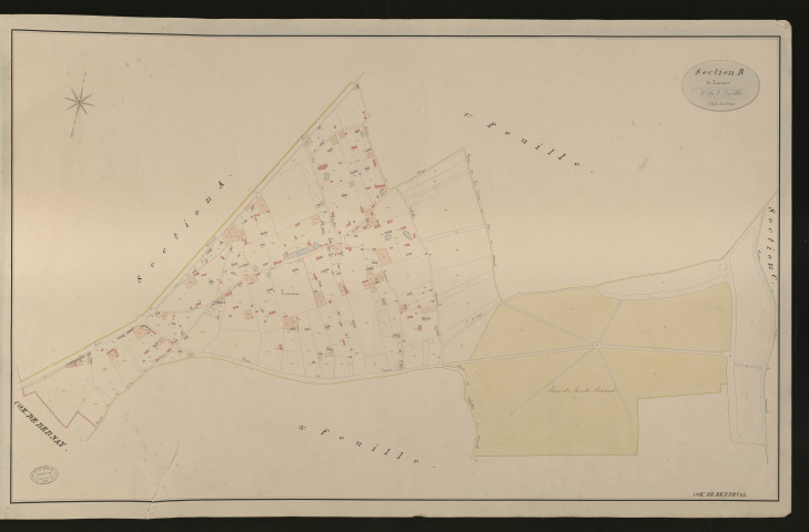 Menneval. Section B _ de Toussue _ 2re de 3 Feuilles