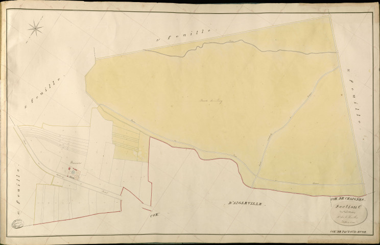 Pacy-sur-Eure. Section C _ du Val Morin _ 4e de 6 Feuilles