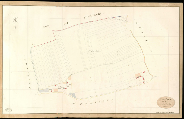 Tilleul-Lambert (Le). Section D _ de la Friche _ 1re de 5 Feuilles