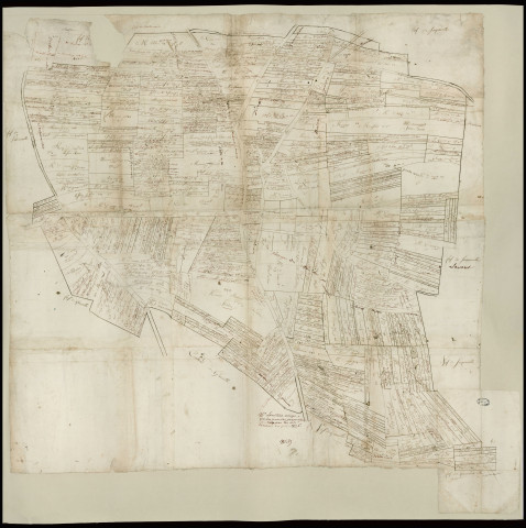 Saint-Martin-la-Campagne - Plan de la seigneurie de Saint-Martin. *