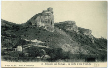 Andelys (Les). La roche à tête d'homme.