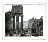 Ruines et vestiges du temple de Baalbek (Liban).