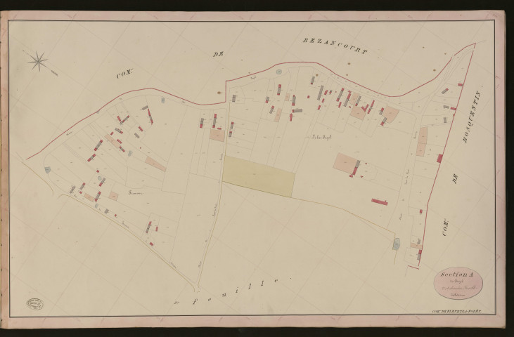 Fleury-la-Forêt. Section A _ du Fayel _ 2e et dernière Feuille