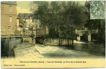 Fleury-sur-Andelle. Vue de l'Andelle, au Pont de la Grande-Rue.